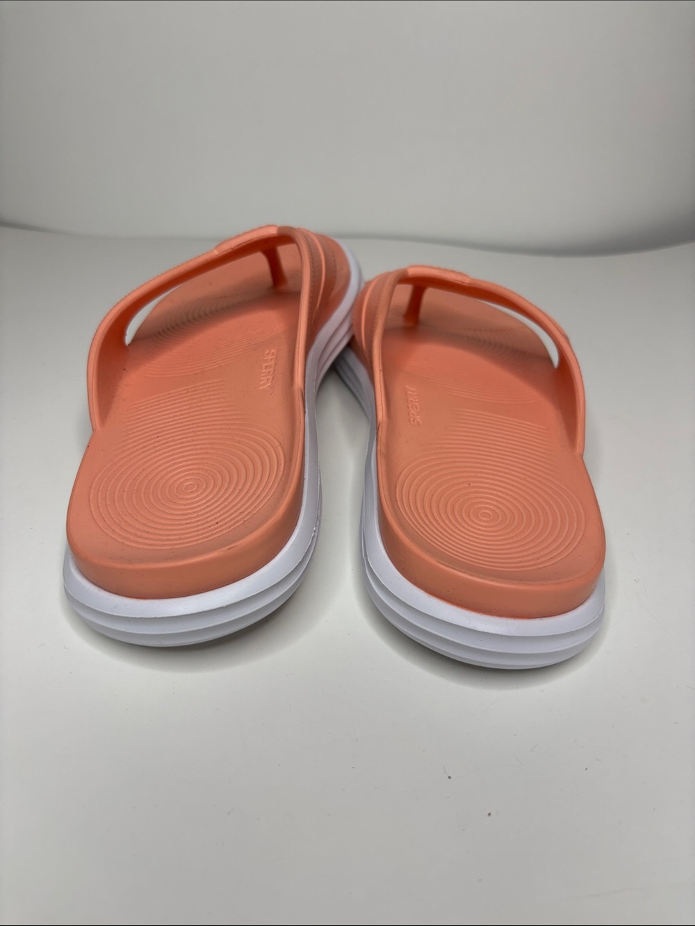 Sperry Coral Pink Slip-On Thong Sandals - Picture 4 of 8